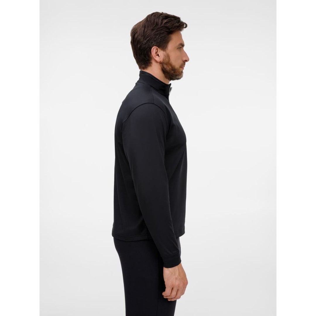 Свитшот на молнии из бифлекса Morfiss, черный, размер XS/S