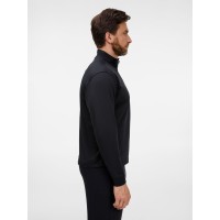 Свитшот на молнии из бифлекса Morfiss, черный, размер XS/S