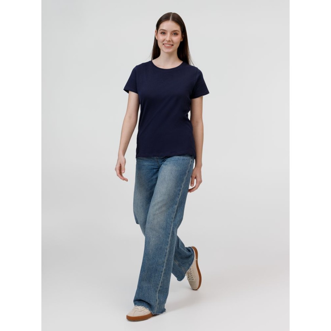 Футболка E150 женская зеленая, M