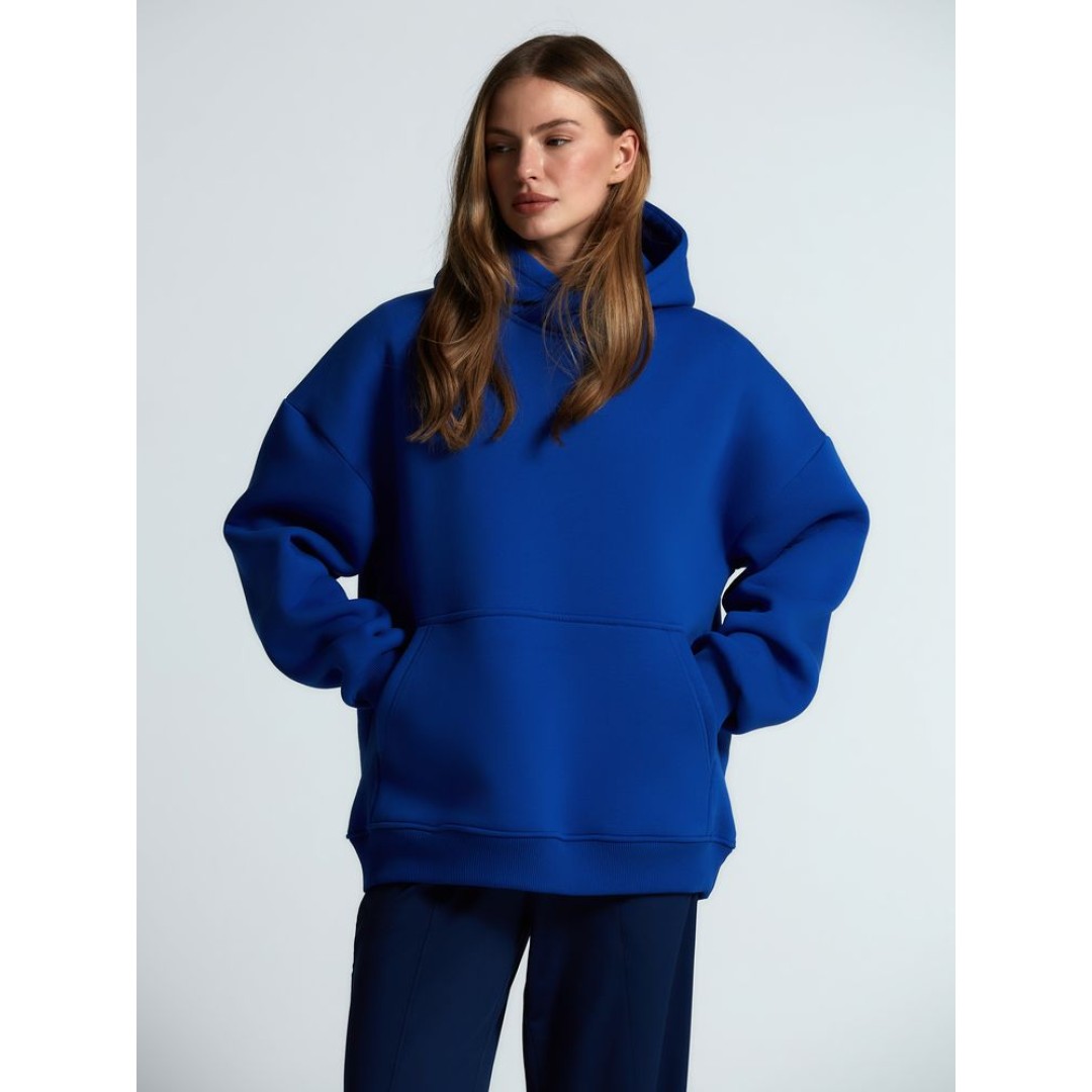 Худи Kulonga Oversize, ярко-синее, размер ХS/S
