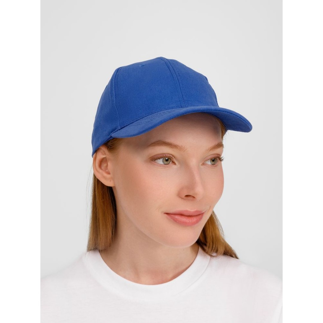 Бейсболка Buffalo, ярко-синяя