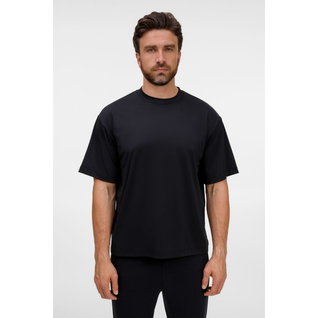 Футболка из бифлекса Morfiss, черная, размер XS/S