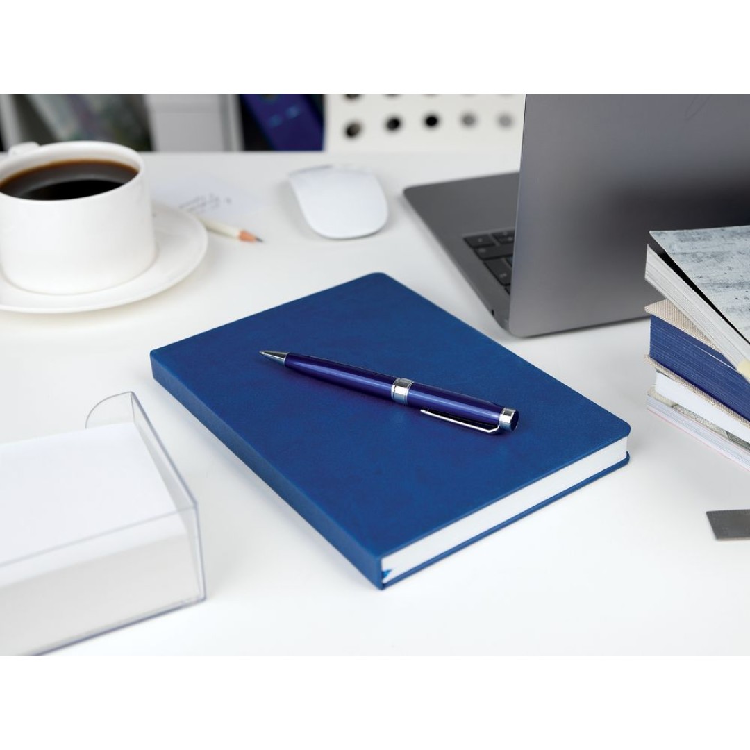 Ручка шариковая Broad Ring, глянцевая, темно-синяя