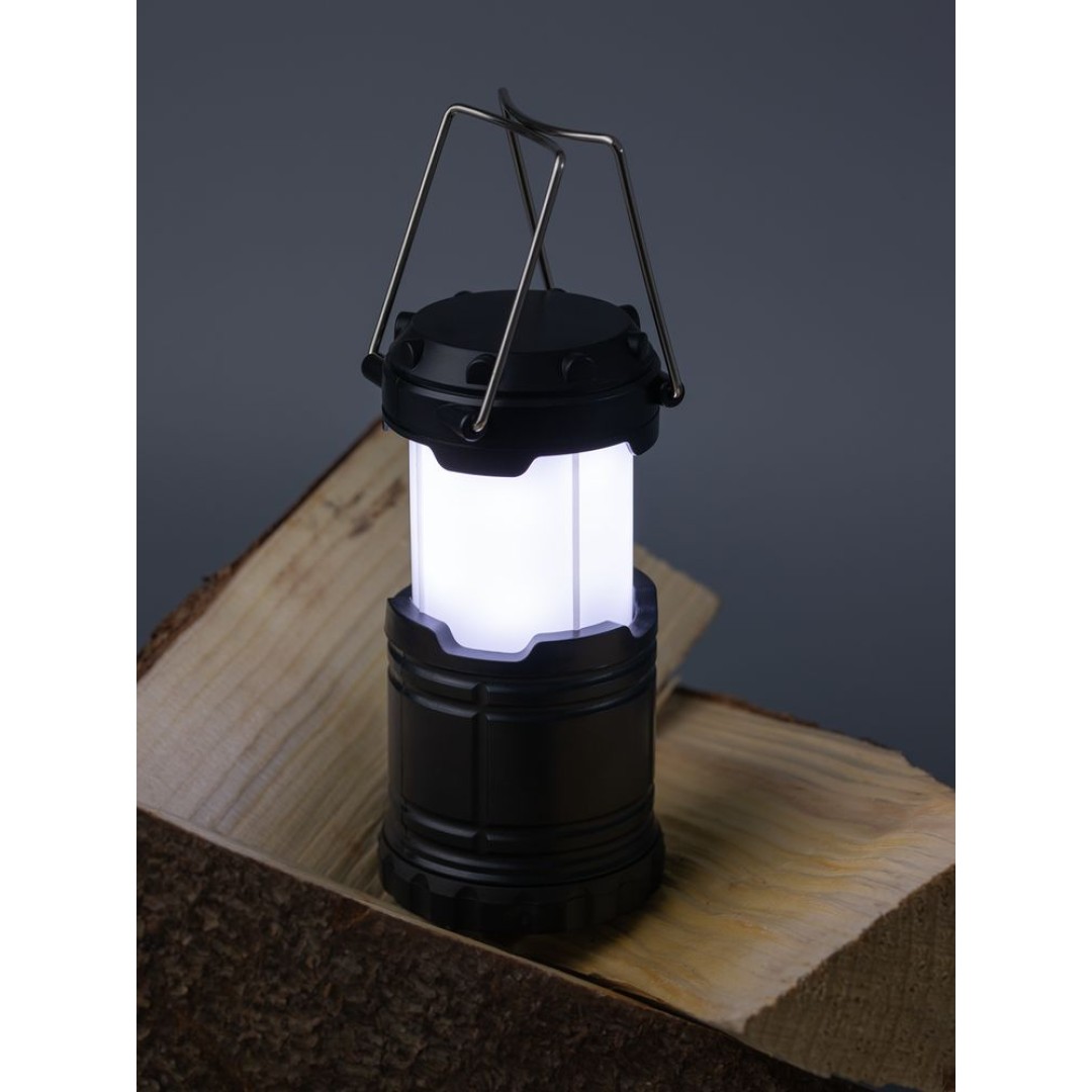 Кемпинговый фонарь с имитацией пламени Lindau Flame, черный