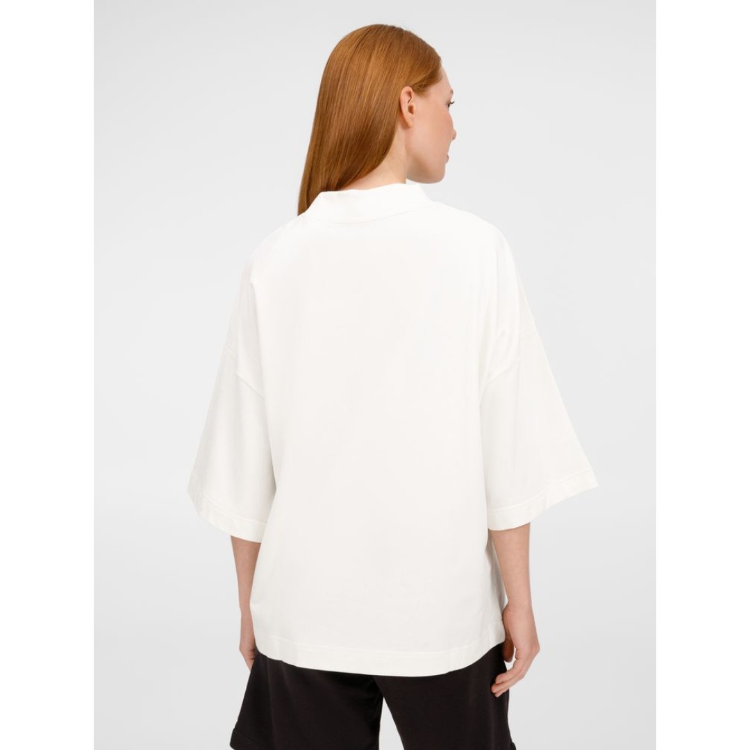 Футболка оверсайз унисекс T9, молочно-белая, размер XL/XXL