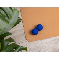 Массажный мяч двойной для MФР Relaxify, синий