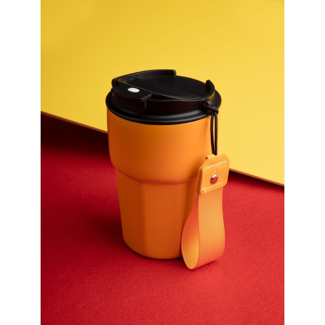 Термостакан Freshbrew, оранжевый