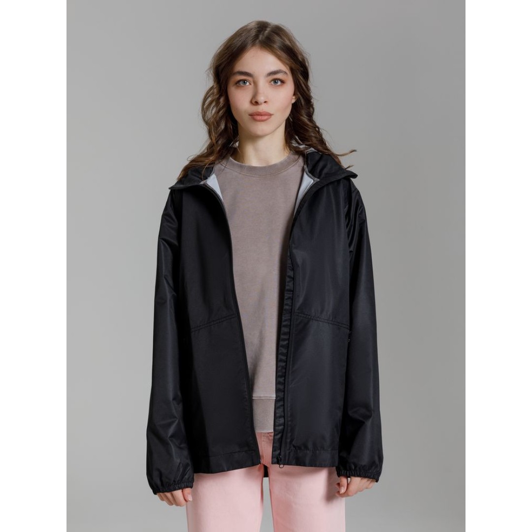 Куртка унисекс Nordvind WR, черная, размер S