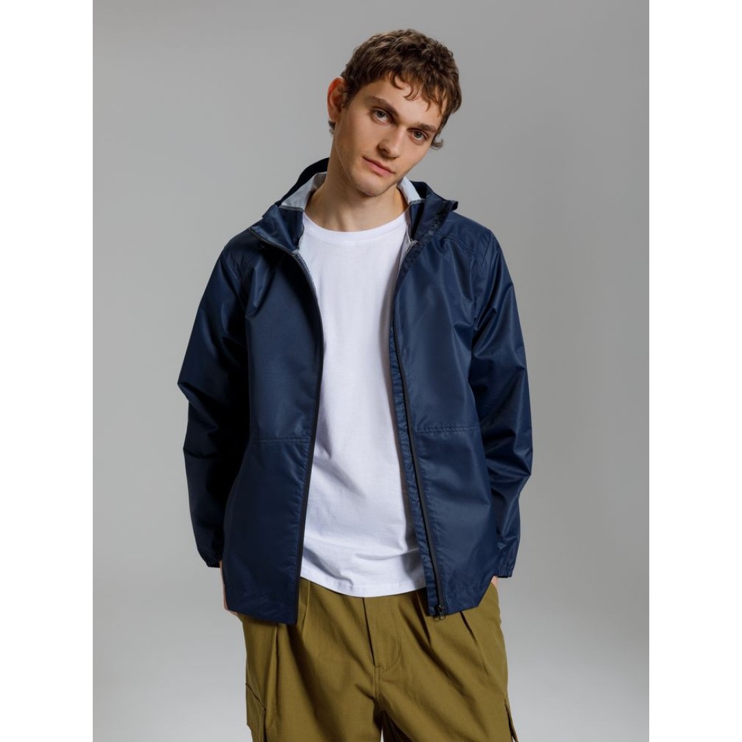 Куртка унисекс Nordvind DWR, темно-синяя, размер S