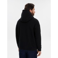 Худи оверсайз унисекс Snuggie, черное, размер XS/S