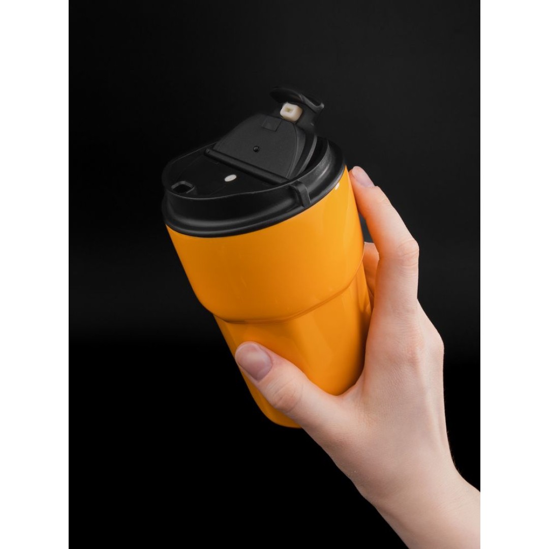 Термостакан Freshbrew, оранжевый