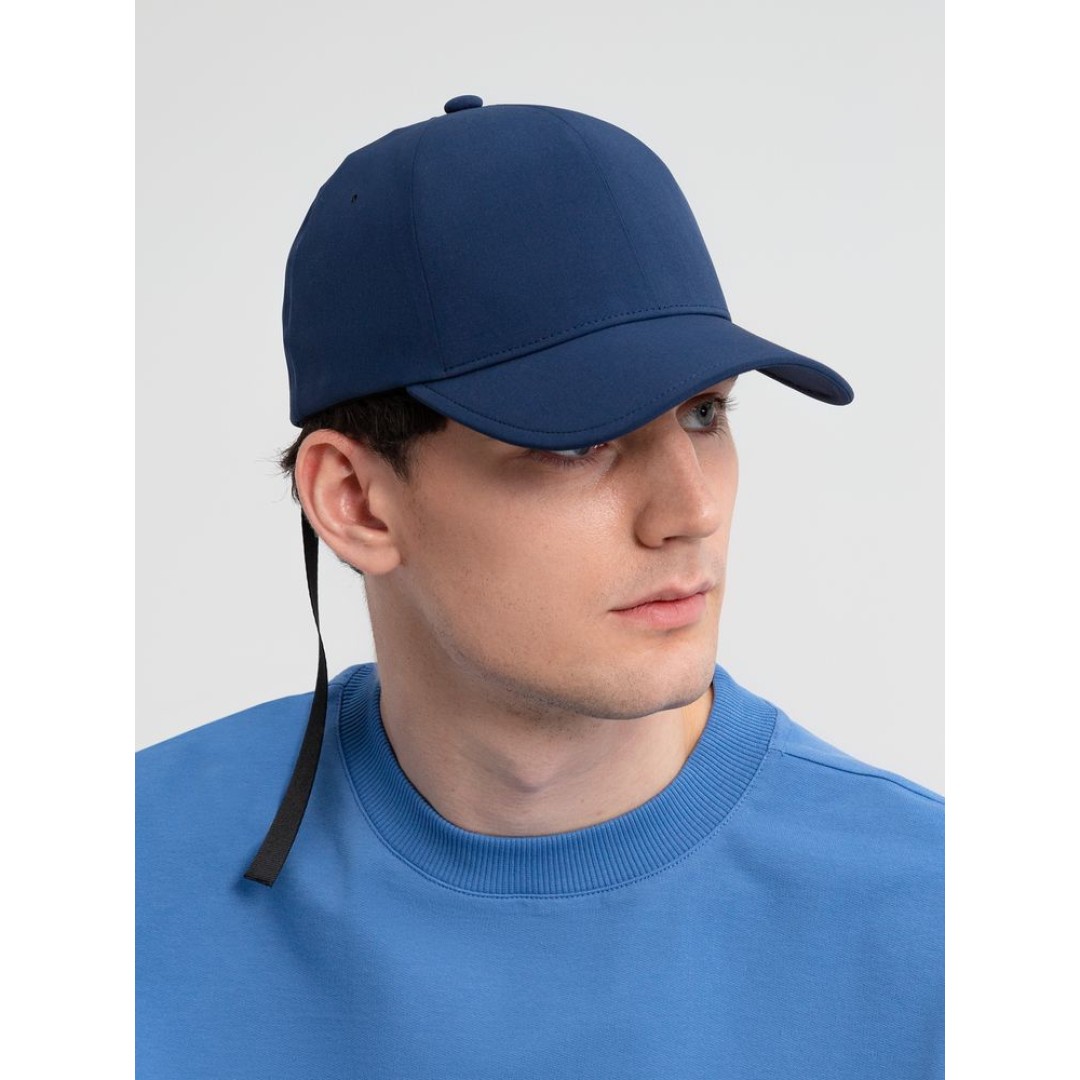 Бейсболка Kosmos, темно-синяя