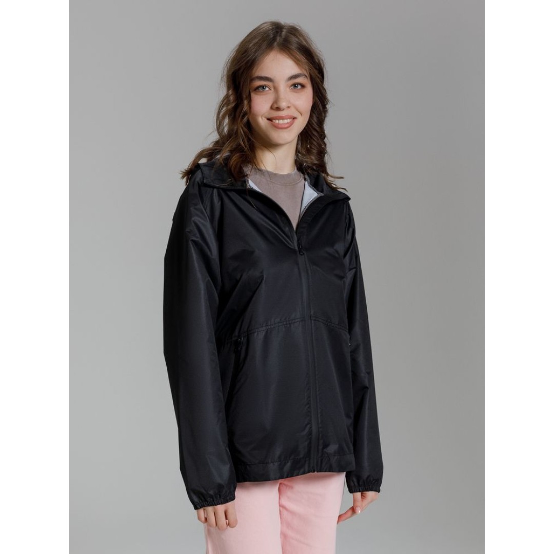 Куртка унисекс Nordvind WR, черная, размер S