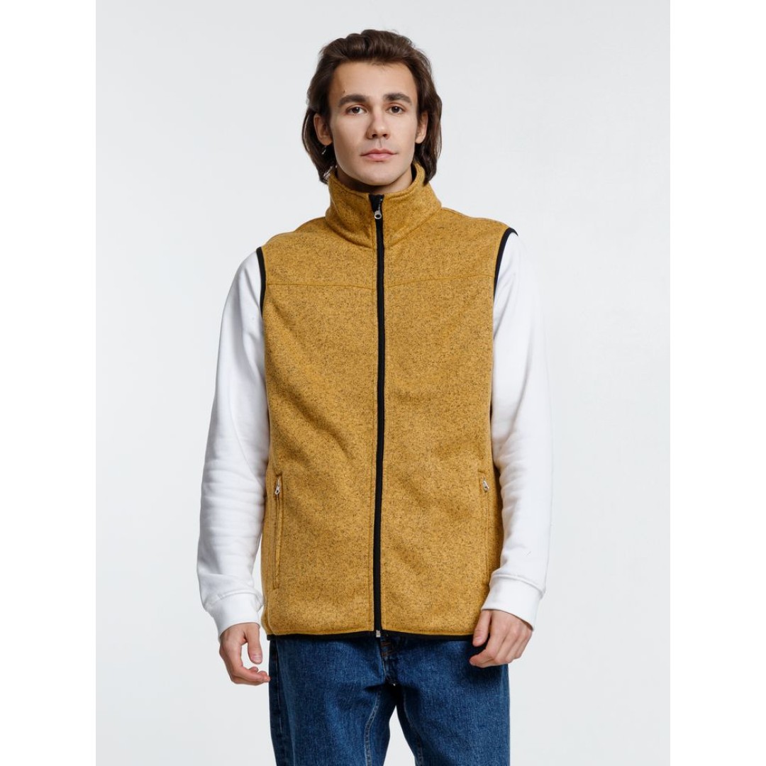 Жилет унисекс Gotland, горчичный, размер S