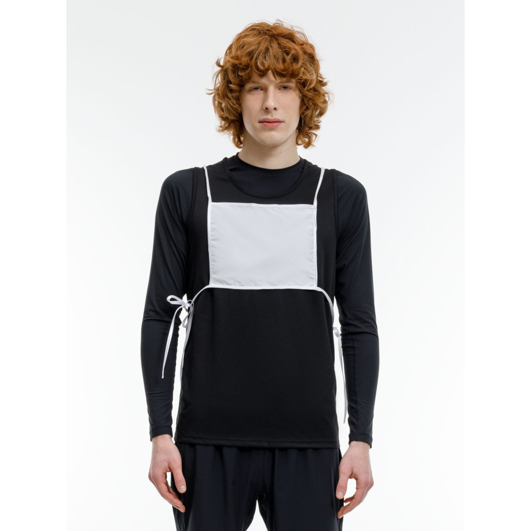 Стартовый номер под сублимацию Racing Point, белый, единый