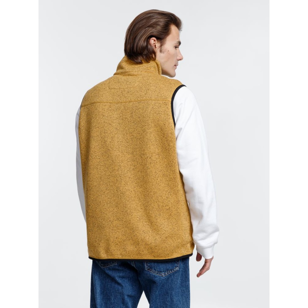 Жилет унисекс Gotland, горчичный, размер S