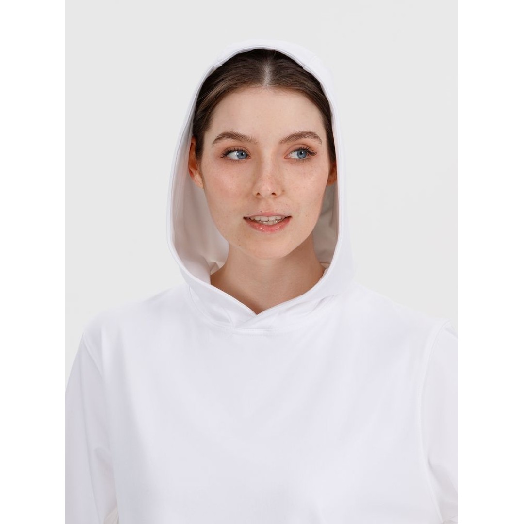 Худи унисекс Morfiss, белое, размер XS/S