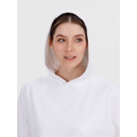 Худи унисекс Morfiss, белое, размер XS/S