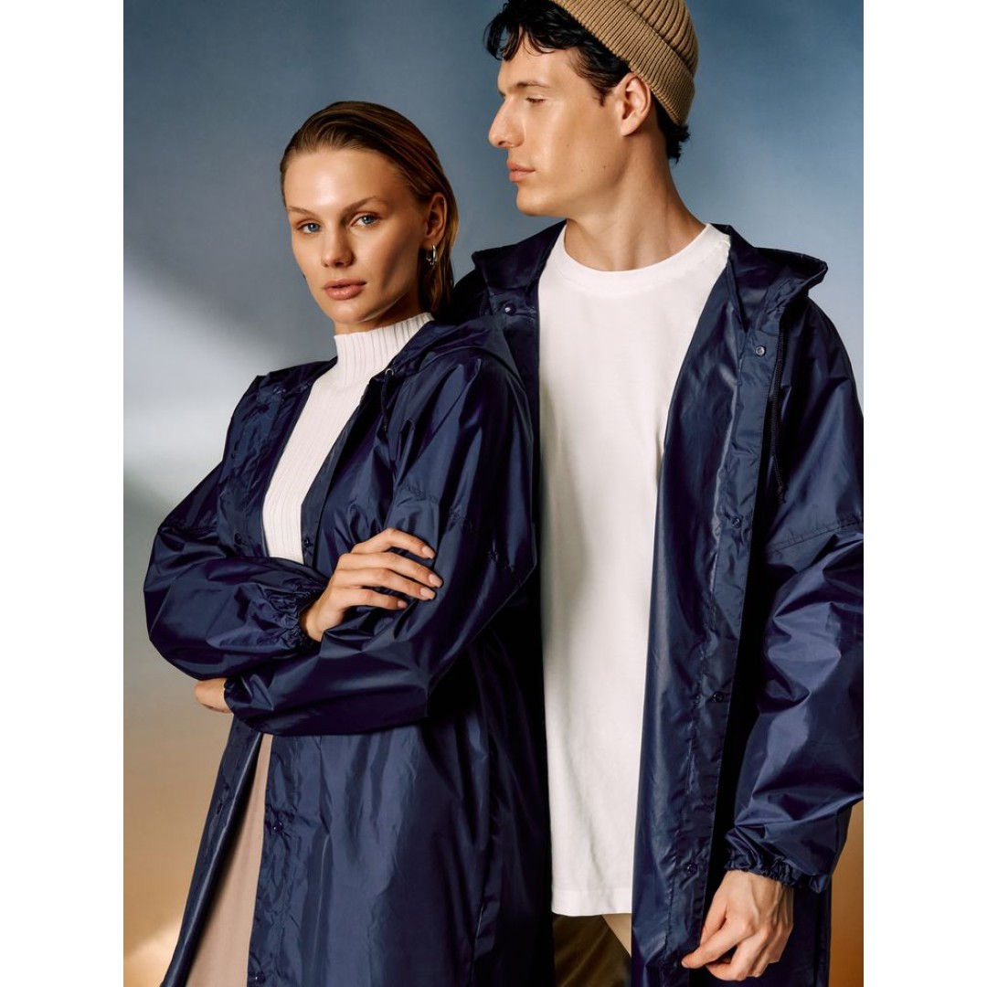 Дождевик унисекс Rainman, темно-синий, XXL