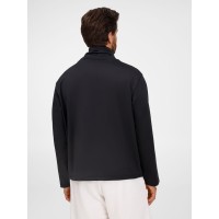 Лонгслив из бифлекса Morfiss, черный, размер XS/S