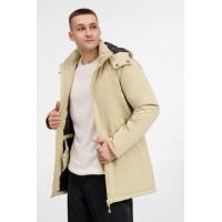 Куртка-парка унисекс Sfera, бежевая, размер 4XL