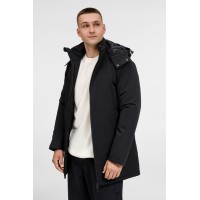 Куртка-парка унисекс Sfera, черная, размер XL