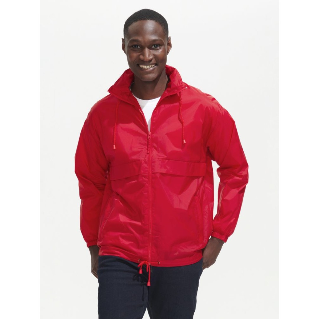 Ветровка из нейлона Surf 210, оранжевая