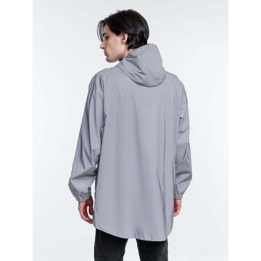 Парка Manifest из светоотражающей ткани, серая, размер XS/S
