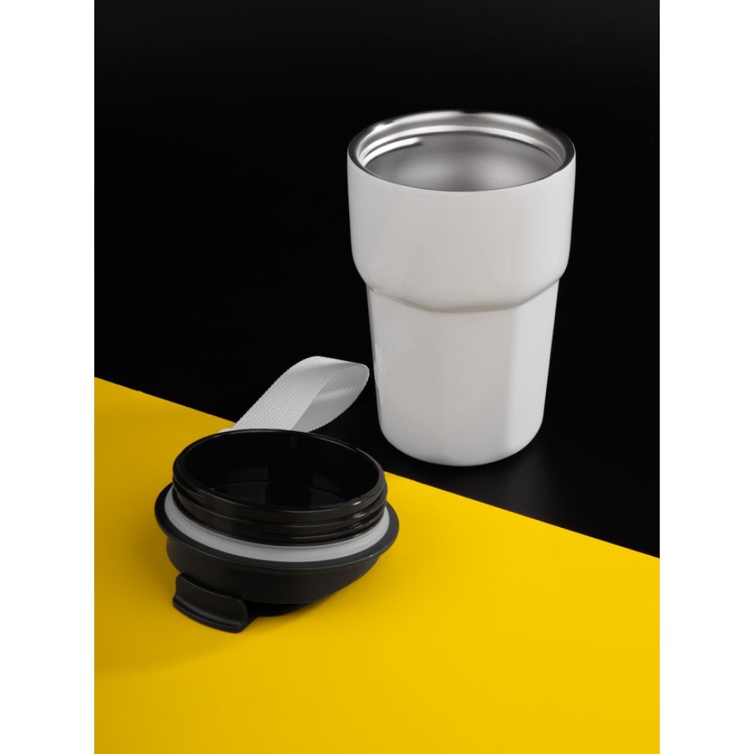 Термостакан Freshbrew, белый