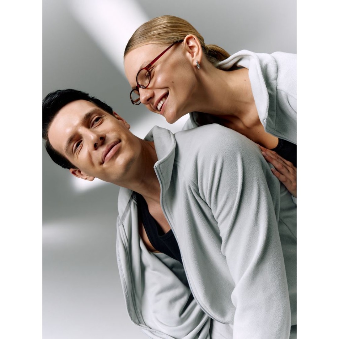 Куртка флисовая унисекс Fliska, светло-серая, размер XS/S