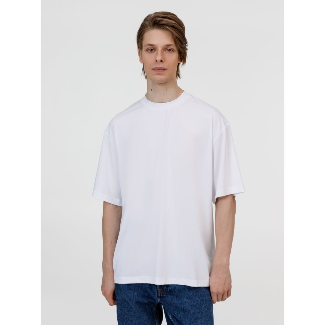 Футболка из бифлекса Morfiss, белая, размер XS/S