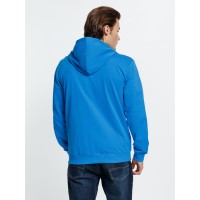 Толстовка на молнии с капюшоном Siverga, бирюзовая, размер XS