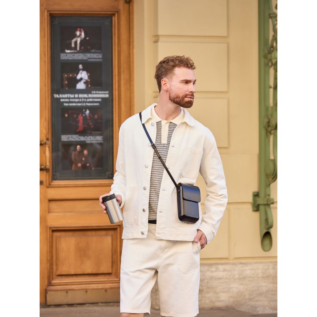 Термостакан Canella, серебристый