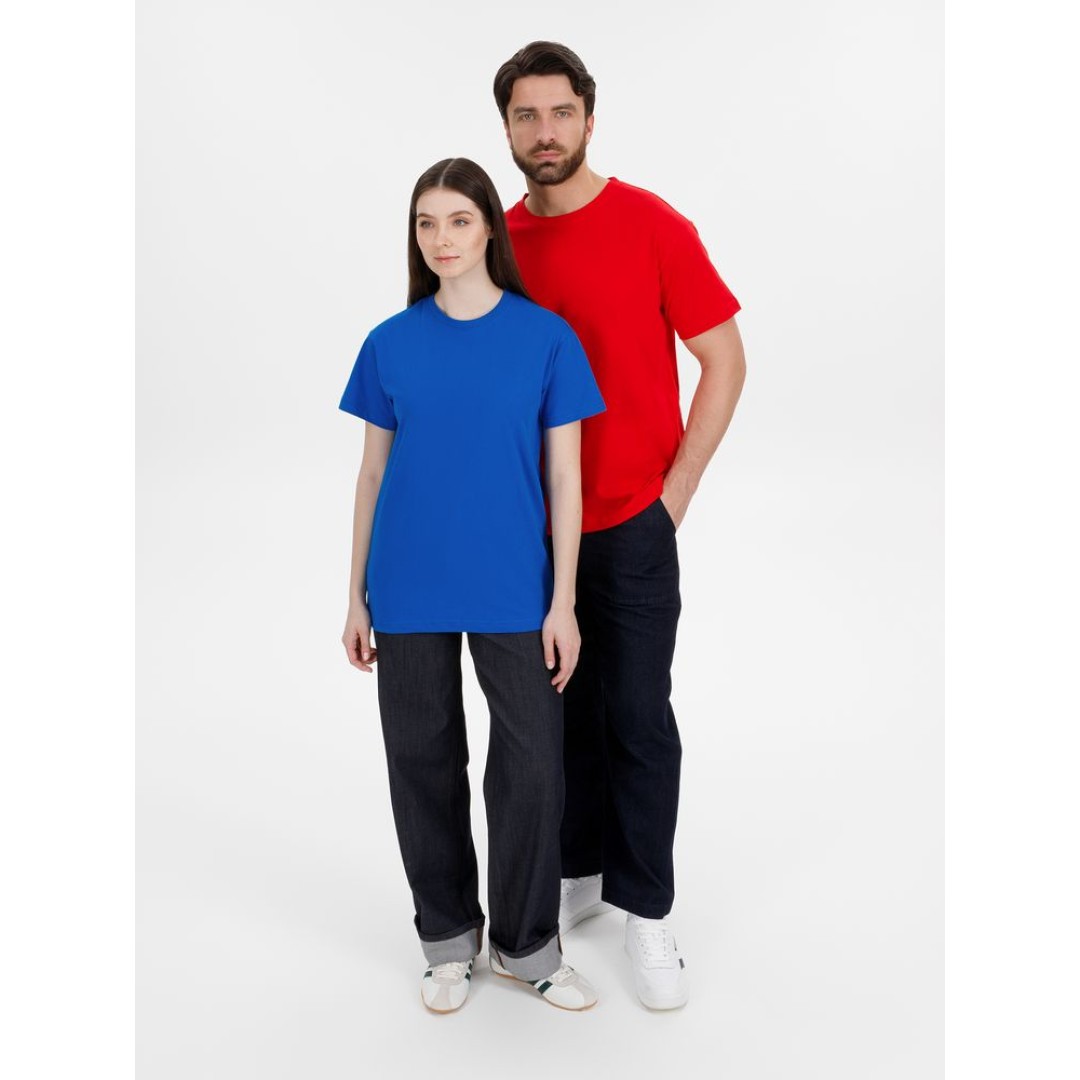 Футболка унисекс T-Bolka 180, темно-серая (графит), размер S