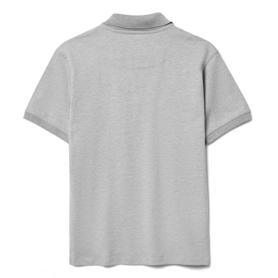 Рубашка поло мужская Virma Stretch, серый меланж, XXL