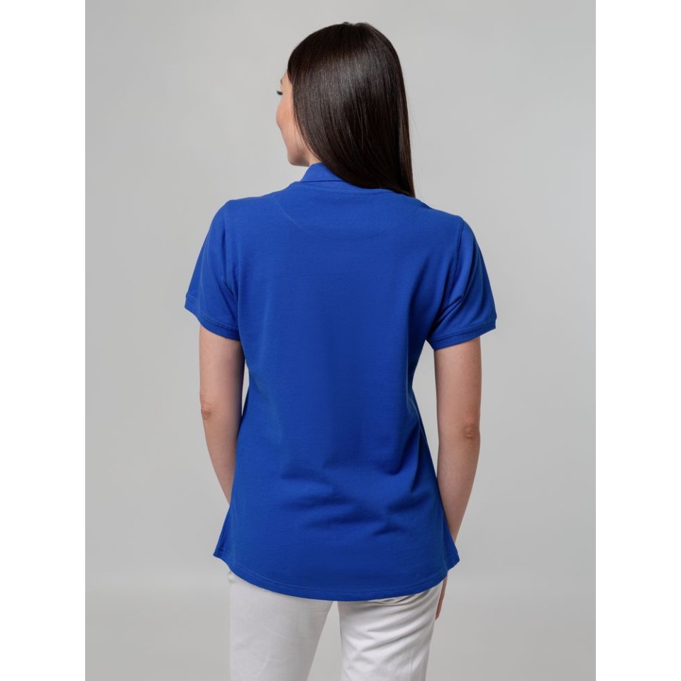 Рубашка поло женская Virma Stretch Lady, ярко-синяя, M