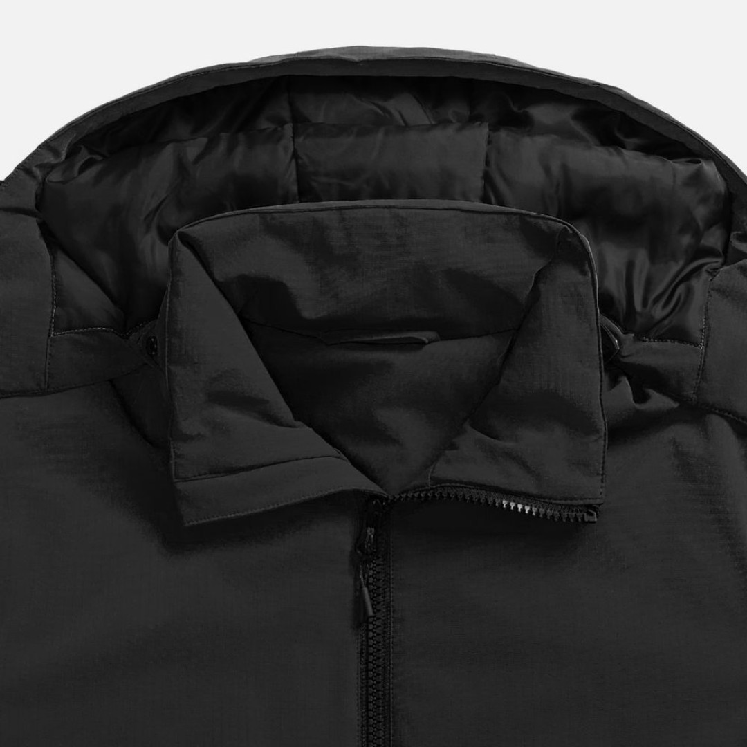 Куртка-парка унисекс Sfera, черная, размер XXL