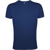 Футболка мужская приталенная Regent Fit 150 темно-синяя, L