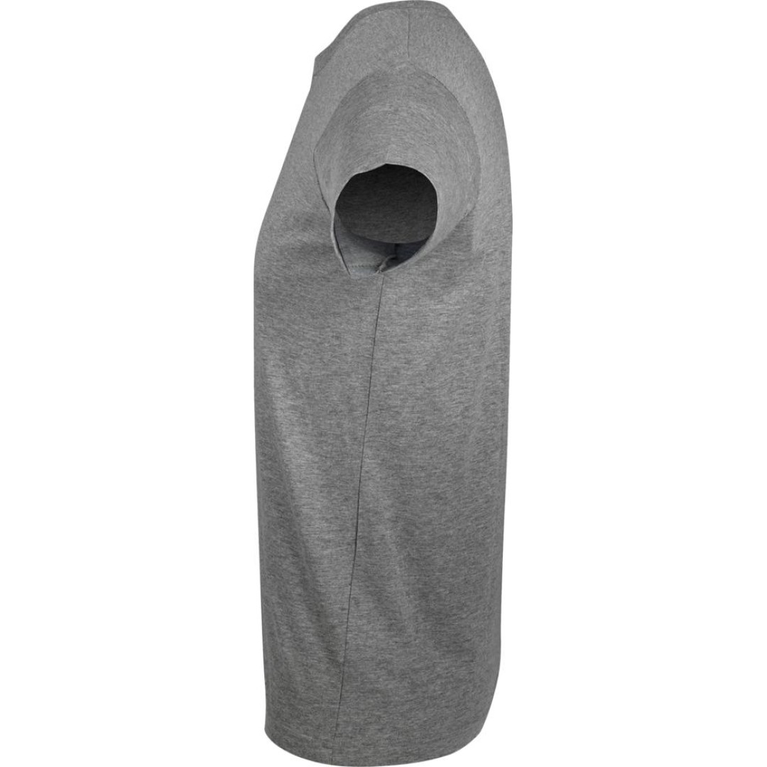 Футболка мужская приталенная Regent Fit 150, серый меланж, XL