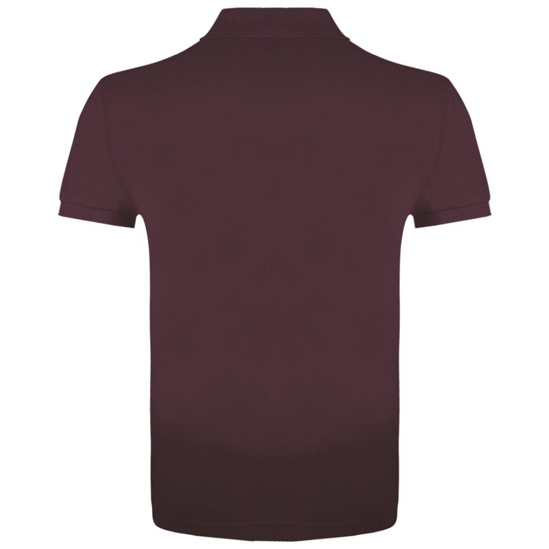 Рубашка поло мужская Prime Men 200 бордовая, L