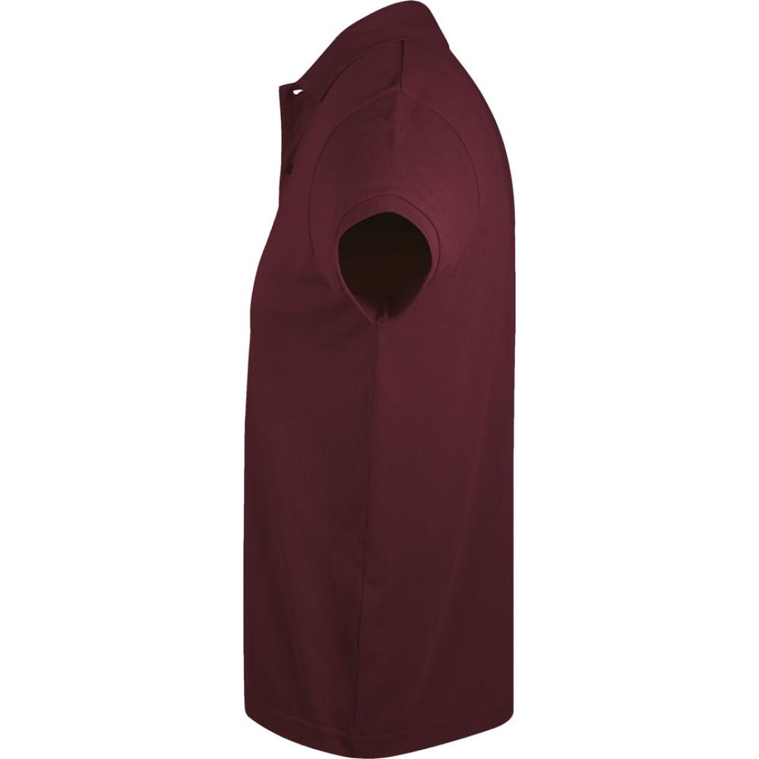 Рубашка поло мужская Prime Men 200 бордовая, L