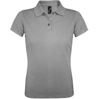 Рубашка поло женская Prime Women 200 серый меланж, L