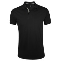 Рубашка поло мужская Portland Men 200 черная, 3XL