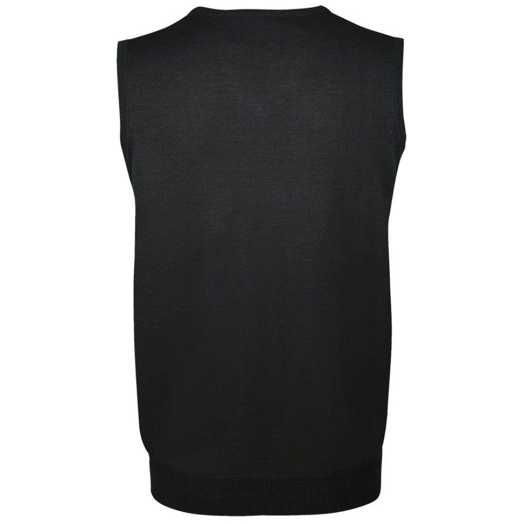 Жилет унисекс Gentlemen, черный