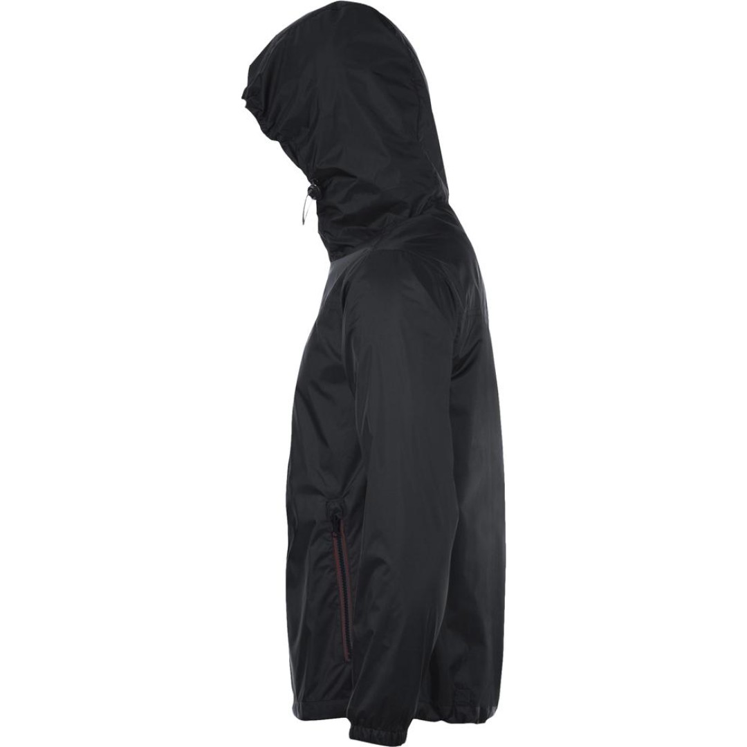 Ветровка Skate черная с серым, L