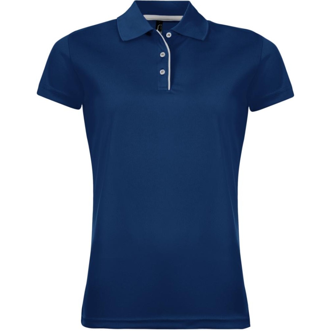 Рубашка поло женская Performer Women 180 темно-синяя, XXL