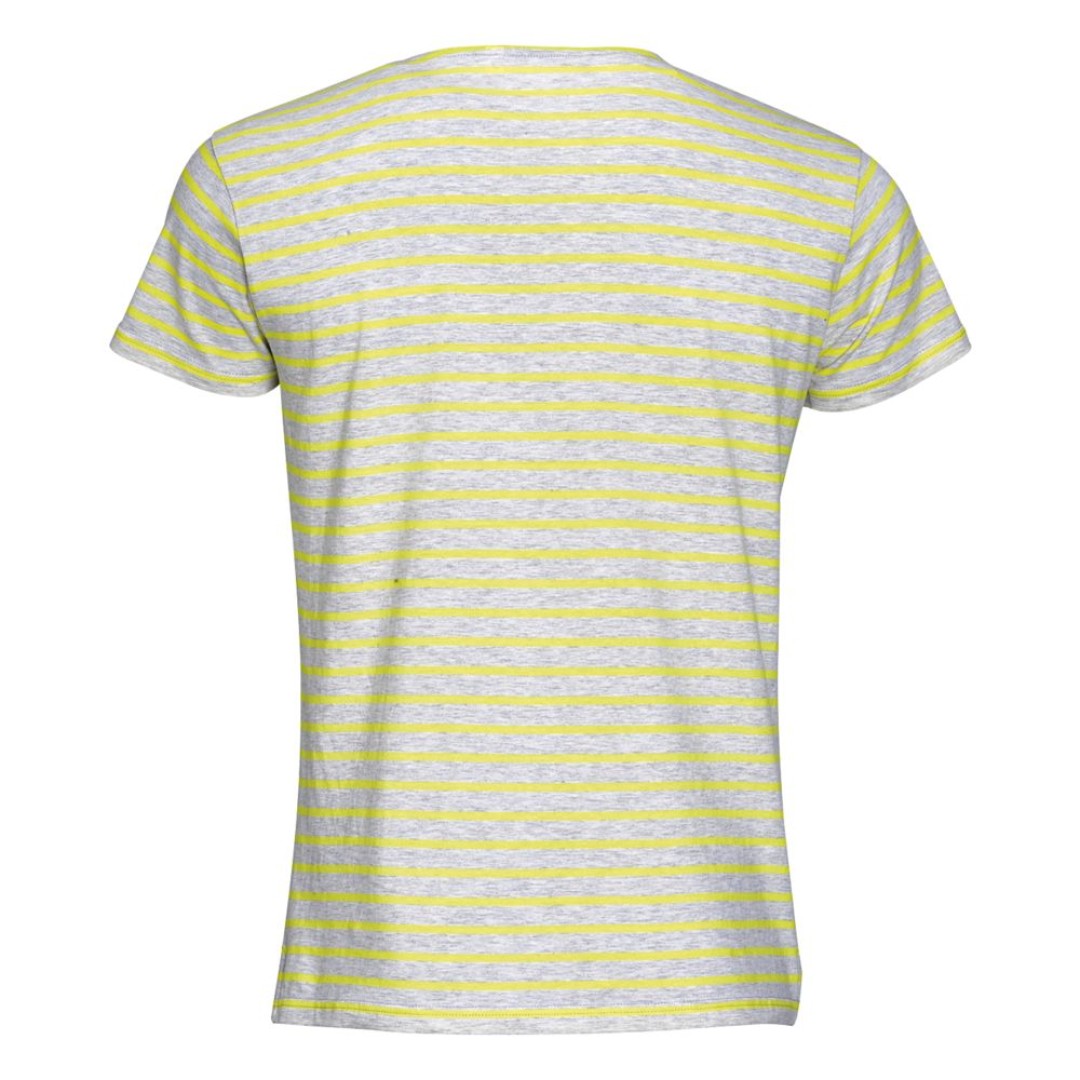 Футболка Miles Men серый с желтым, M