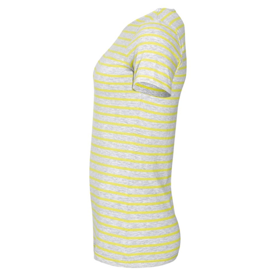 Футболка Miles Women серый с желтым, L