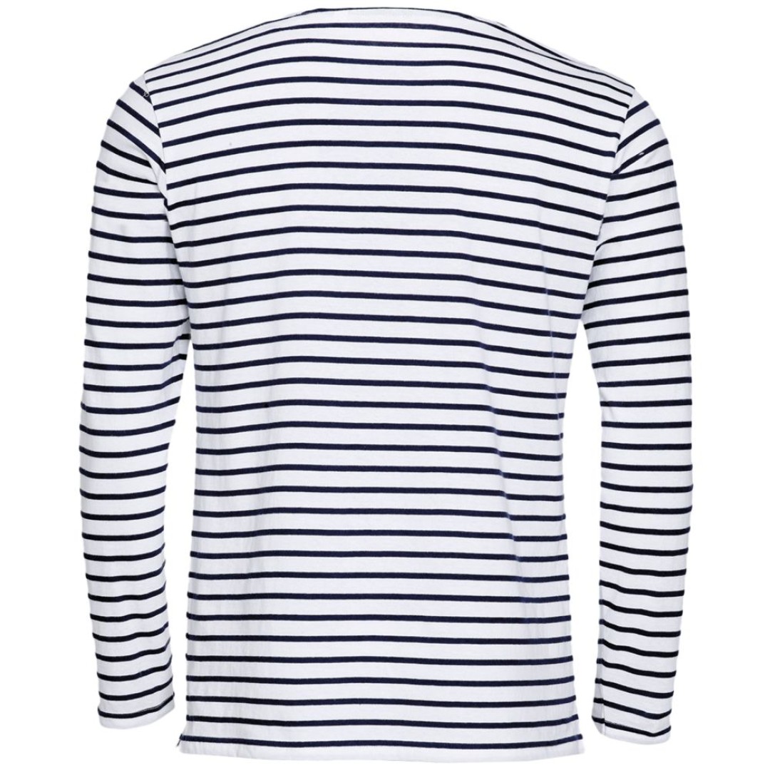 Футболка мужская Marine Men, белый/темно-синий, XXL