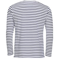 Футболка мужская Marine Men, белый/темно-синий, L